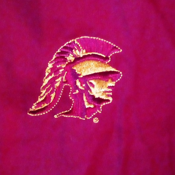 University of Southern California USC Trojans Sports Team Jacket Men's M Red - Picture 7 of 13